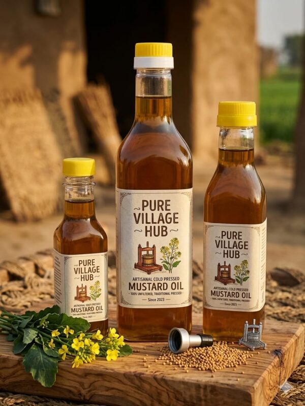 Premium Cold Pressed Mustard Oil